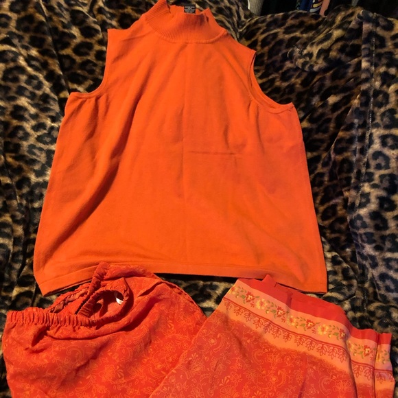 Venezia Other - Venezia Lane Bryant draw string pants and sweater set